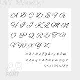 Bracelet prénom personnalisé en acier inoxydable 14K