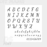 Bracelet prénom personnalisé en acier inoxydable 14K