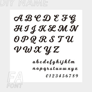 Bracelet prénom personnalisé en acier inoxydable 14K