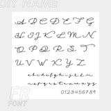 Bracelet prénom personnalisé en acier inoxydable 14K