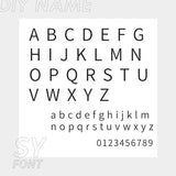 Bracelet prénom personnalisé en acier inoxydable 14K